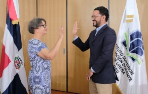 ISFODOSU juramenta nuevo vicerrector ejecutivo de su recinto LNNM